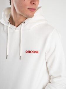 CHOOSE Hoodie | Your nudes are safe with me White4
