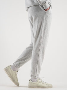 Completo tuta in cotone con felpa girocollo + pantalone con polsini DRAKE Est. Grigio Nike (9)