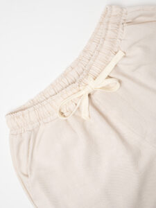 ESTASI Coordinato giacchetta sportiva + Pantalone morbido con coulisse ARSENAL Panna (10)