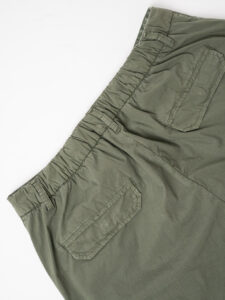 ESTASI Pantalone cargo leggero con bottone e coulisse ARIZONA Militare (6)