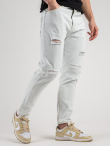 GIANNI LUPO Jeans CARROT con rotture GL6276Q Azzurro Chiaro3