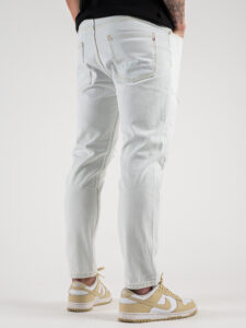 GIANNI LUPO Jeans CARROT con rotture GL6276Q Azzurro Chiaro5