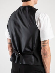 IMPERIAL Gilet da abito L810HBQ Nero3
