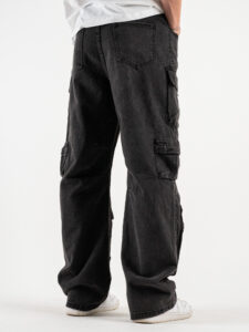 IMPERIAL Jeans gamba morbida multitasche P8406DT00 Nero Denim (1)