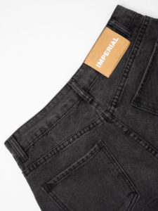 IMPERIAL Jeans gamba morbida multitasche P8406DT00 Nero Denim (7)