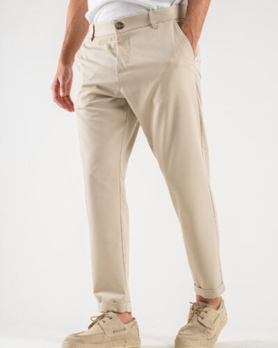 IMPERIAL Pantalone chinos da abito PWB0HBQ Beige