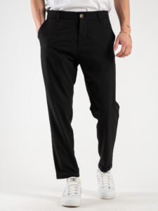 IMPERIAL Pantalone chinos da abito PWB0HBQ Nero1