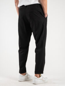IMPERIAL Pantalone chinos da abito PWB0HBQ Nero4