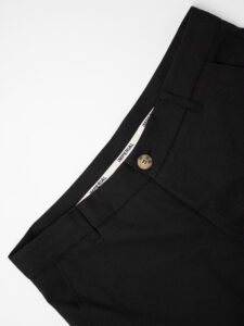 IMPERIAL Pantalone chinos da abito PWB0HBQ Nero5