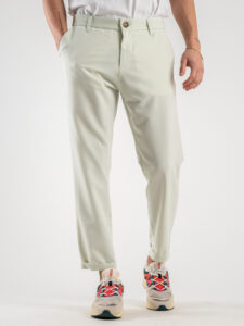 IMPERIAL Pantalone chinos da abito PWB0HBQ Rugiada4