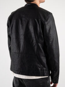 ONLY&SONS Biker in ecopelle AL PU NOOS OTW 22011975 Black (1)