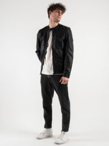 ONLY&SONS Biker in ecopelle AL PU NOOS OTW 22011975 Black (2)