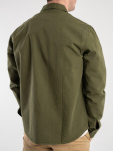 ONLY&SONS Camicia sportiva con patch militari FLY 22029629 Winter Moss (5)