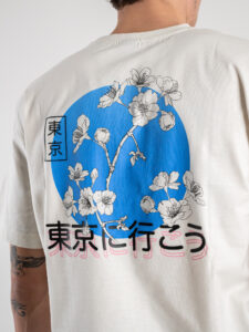 ONLY&SONS T-shirt over con stampa giapponese KACE 220228731 Cloud Dancer (2)