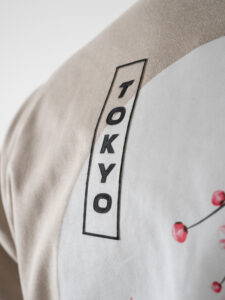 ONLY&SONS T-shirt over con stampa giapponese KACE 220228731 Silver Lining (1)
