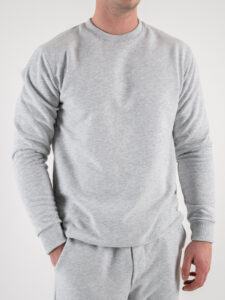 SUPERCULTURE Felpa leggera girocollo TEDDY Grigio Nike (1)