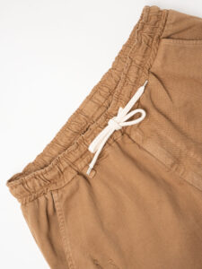 V2 Jeans leggero con coulisse, piccole graffiature, pacht laterali DRILL Tabacco7