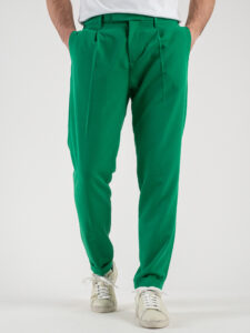 ALTATENSIONE Giacca da abito a due bottoni+pantalone chinos GENIO Verde (6)