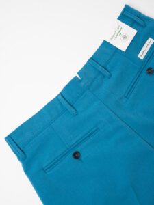 ALTATENSIONE Pantalone chinos da abito 2426L GENIO Pavone (1)