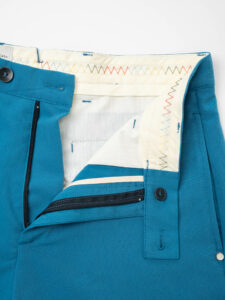 ALTATENSIONE Pantalone chinos da abito 2426L GENIO Pavone (2)