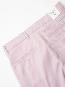 ALTATENSIONE Pantalone chinos da abito SUMMIT Rosa (6)