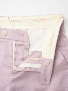 ALTATENSIONE Pantalone chinos da abito SUMMIT Rosa (7)