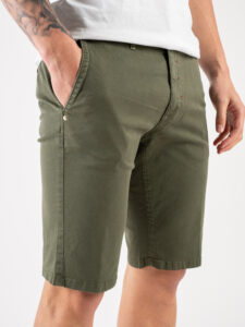BERNA Bermuda basico 243329 Verde Militare (2)