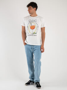 BERNA T-shirt con stampa Spritz 243272 Panna1