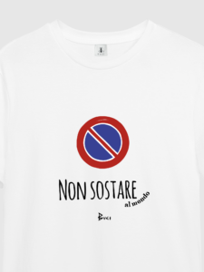 BUCI T-shirt NON SOSTARE AL MONDO222