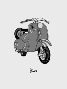 BUCI T-shirt VESPA1