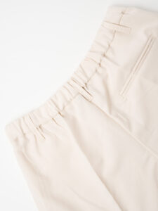 ESTASI Pantalone leggero con gamba morbida ed elastico in vita SANE’ EST Crema5