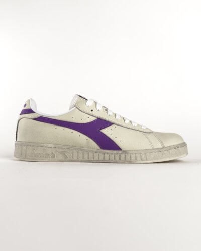 DIADORA Game L Low Waxed White Violet Berry Prezzo 0 00 Estasi Fashion
