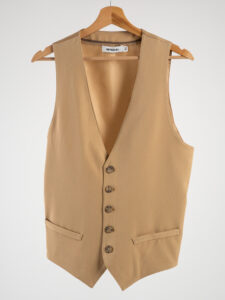 IMPERIAL Gilet da abito L810HBQ Cammello (2)