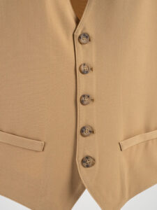 IMPERIAL Gilet da abito L810HBQ Cammello (3)