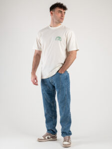 IMPERIAL Jeans con cuciture a vista fronteretro P5407PTV01 Blu Denim (2)