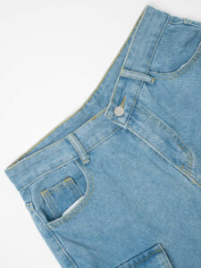IMPERIAL Jeans gamba morbida multitasche P8406DT00 Blu Denim (2)