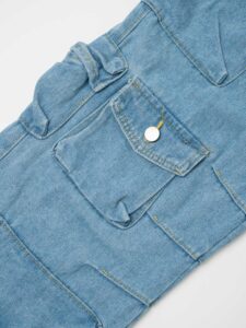 IMPERIAL Jeans gamba morbida multitasche P8406DT00 Blu Denim (3)