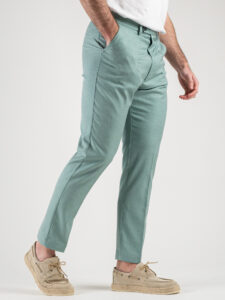 IMPERIAL Pantalone chinos da abito P5441P4905 Carta Da Zucchero (4)