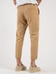 IMPERIAL Pantalone chinos da abito PWB0HBQ Cammello (1)