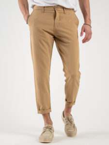 IMPERIAL Pantalone chinos da abito PWB0HBQ Cammello (2)