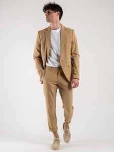 IMPERIAL Pantalone chinos da abito PWB0HBQ Cammello (6)