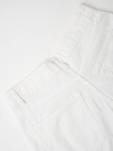 Jeans baggy con tasconi ZA45-BB15 Bianco (8)