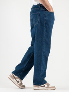 Jeans liscio con gamba morbida PT283 Blu (5)
