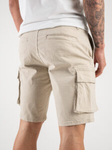 ONLY&SONS Bermuda con tasconi laterali CAM 22016689 Silver Lining (1)
