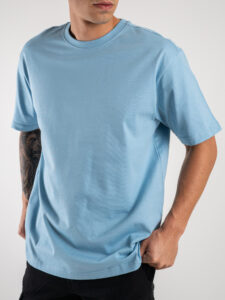 ONLY&SONS T-shirt basica over in cotone FRED 22022532 Glacier Lake (3)