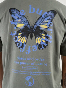 ONLY&SONS T-shirt con stampa BUTTERFLY fronte:retro KEANE 22030973 Castor Gray3