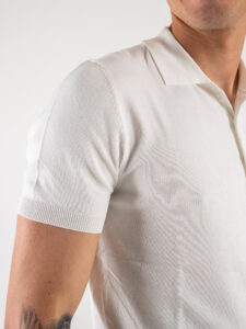 GIANNI LUPO Polo basica in tinta unita GL511S White (4)