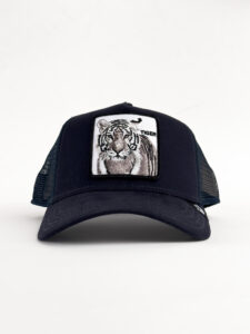 GOORIN BROS Cappellino blu con patch bianca stampa tigre TIGER (2)