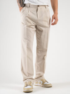 IMPERIAL Pantalone baggy da abito PD3MHNZ Beige (2)