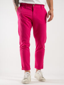 IMPERIAL Pantalone chinos da abito PWB0HBQ Fuxia (2)